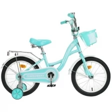 Велосипед 14" Graffiti Premium Girl, цвет мятный/белый 4510673