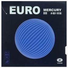 Накладка для настольного тенниса Yinhe Mercury III EURO soft Red, 2.2
