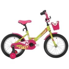 Детский велосипед NOVATRACK 18" Twist, розовый 181TWIST.PN20