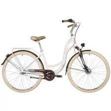Велосипед STINGER BARCELONA EVO 28" (2021) (Велосипед STINGER 700C BARCELONA EVO белый, алюминий, размер 15")